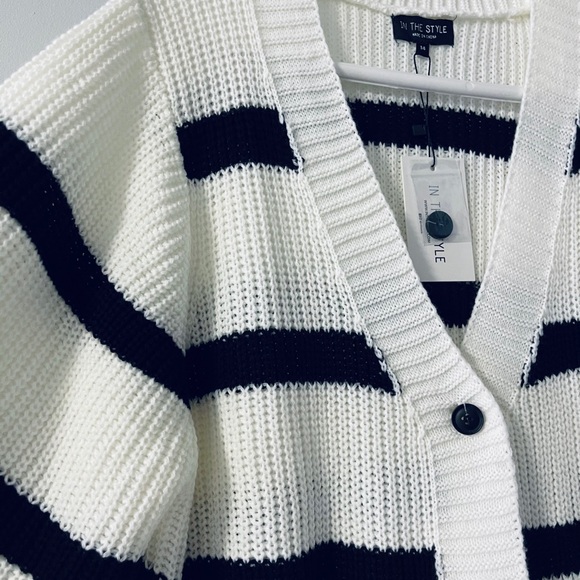 ♥️SOLD♥️ NEW InTheStyle X LornaLuxe long line cardigan - Picture 6 of 12